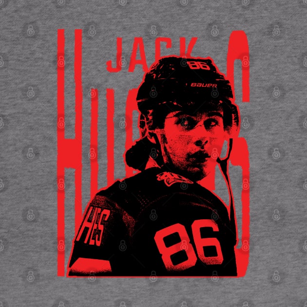 Jack Hughes by islandersgraphics